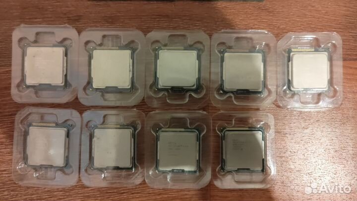 Процессоры intel i3, i5 лотом + амд + видюхи