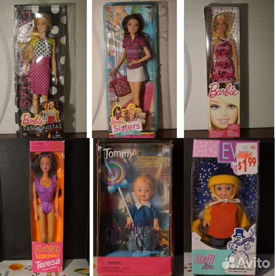 Барби Barbie винтаж 60-х 70-х 80-х 90-х