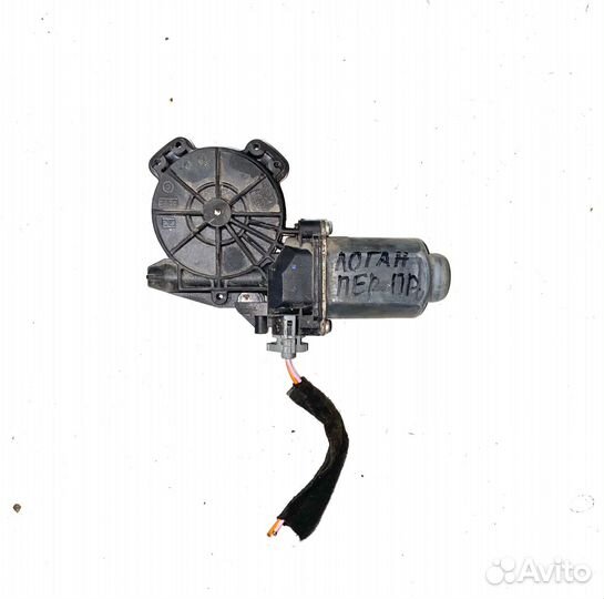 Моторчик стеклоподъемника передний левый Logan