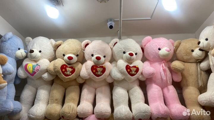 Мягкий мишка 120 см очень хороший качество