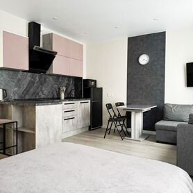 Квартира-студия, 30 м², 2 кровати