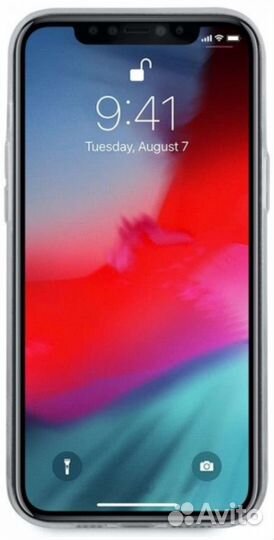 Чехол Guess для iPhone 12 mini PC/TPU Denim Triang