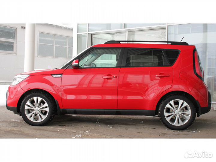 Рейлинги на крышу установка Kia Soul II, 2014-2016