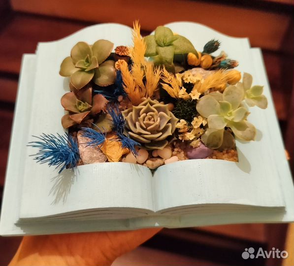 Флорариум, цветы учителю, подарок, декор