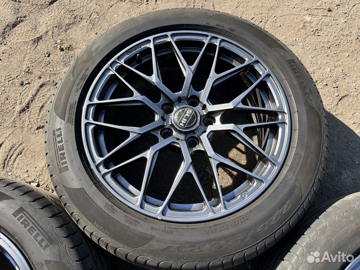 Кованные Диски Slik 5x112 Лето Pirelli 225/50 R17