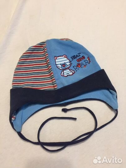 Шапка трикотажная детская на 3 месяца