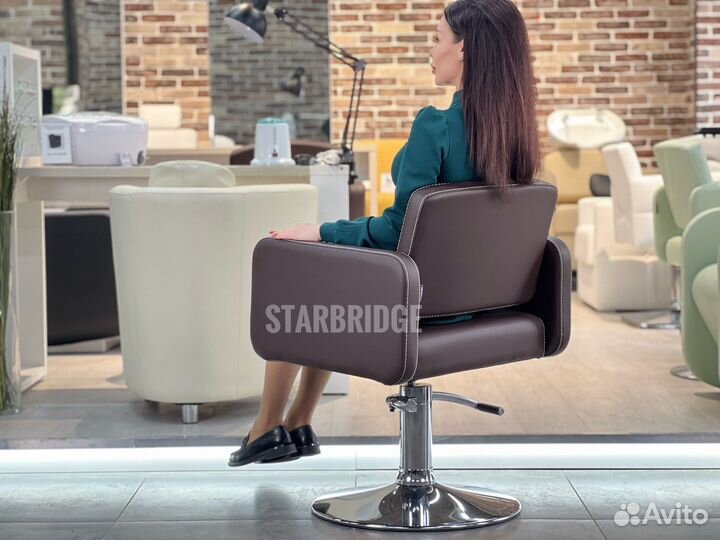 Парикмахерское кресло высокая гидравлика