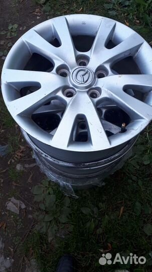 Литой диск Р16 на mazda
