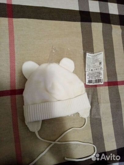 Шапка с ушками 44