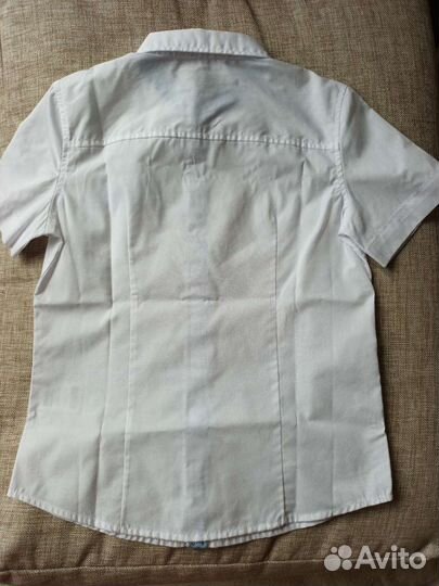 Рубашка белая новая 128