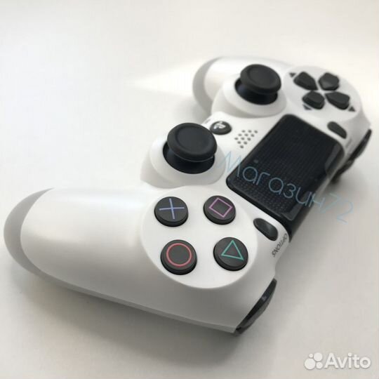 Джойстик геймпад PS4 Dualshock 4 v2 (белый)