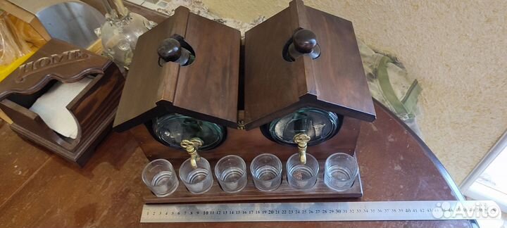 Набор для подачи, диспенсер для коньяка, водки