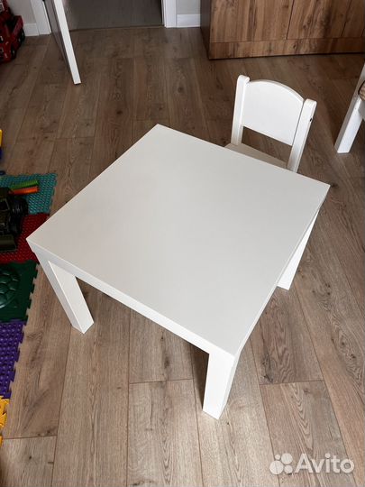 Детский стол и стул IKEA