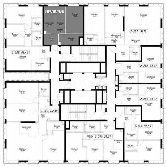 1-к. квартира, 39,7 м², 28/36 эт.