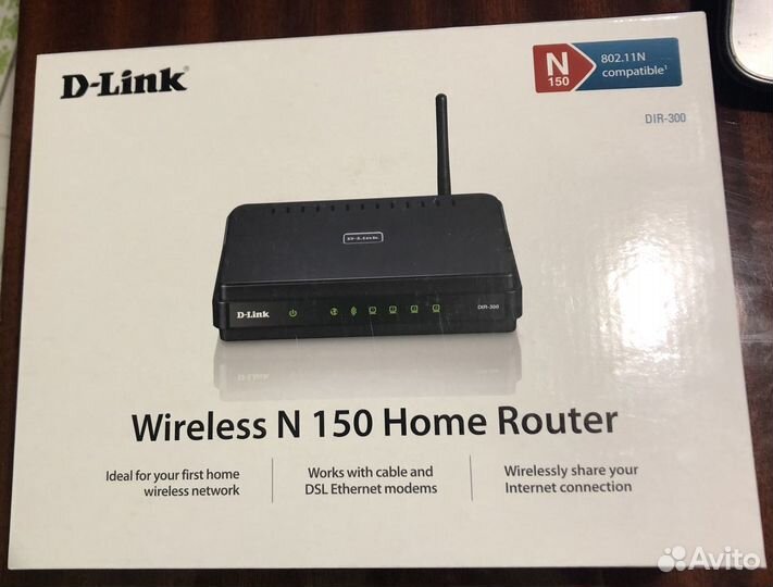 Wi FI роутер D-Link N150