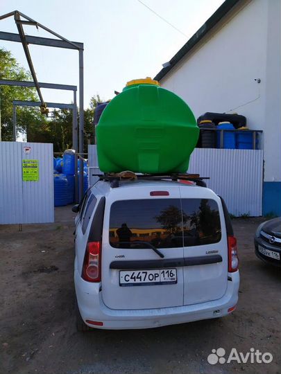 Емкости для воды пластиковые 500 л