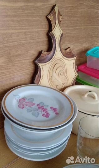 Набор посуды для дома-дачи-строителям