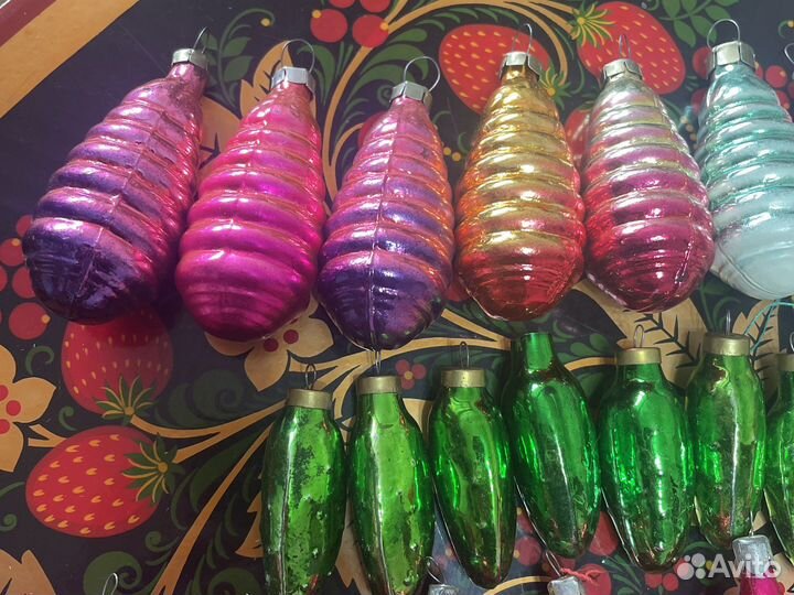 Елочные игрушки СССР