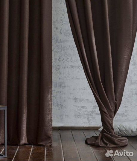 Шторы из ткани Канвас