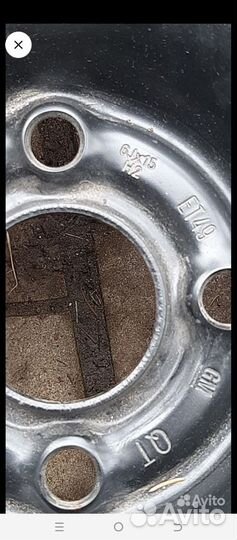 Литые диски r 15 4*100