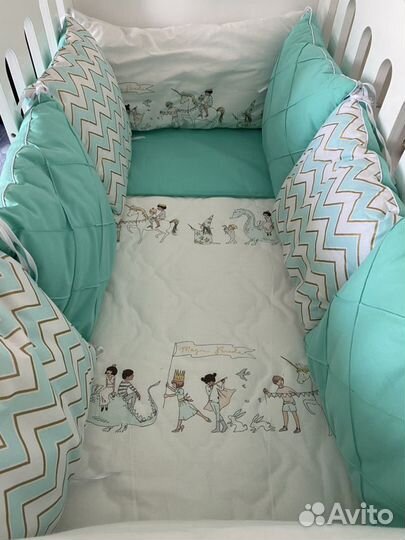 Бортики в кроватку