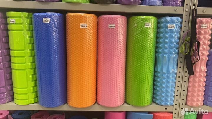 Ролл массаж, мячи массаж, коврики, блоки
