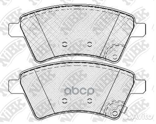 Колодки пер. suzuki SX4 06