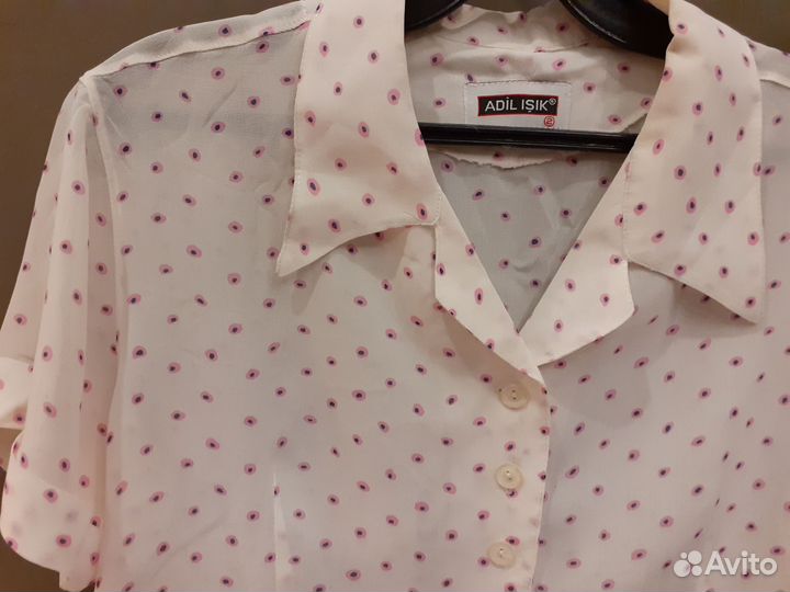 Блузка белая 46 размер
