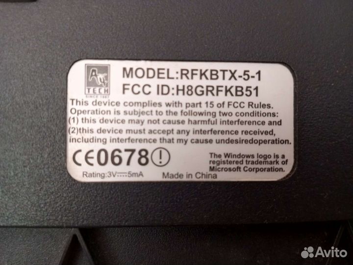 Клавиатура беспроводная б/у