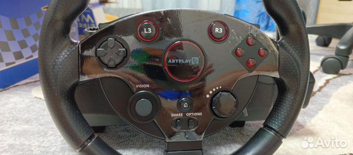 Игровой руль от artplay street racing wheel MTc900