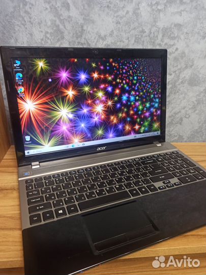 Ноутбук Acer 4 ядра, ssd