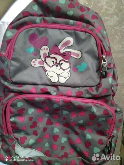 Рюкзак школьный ортопедический для девочки