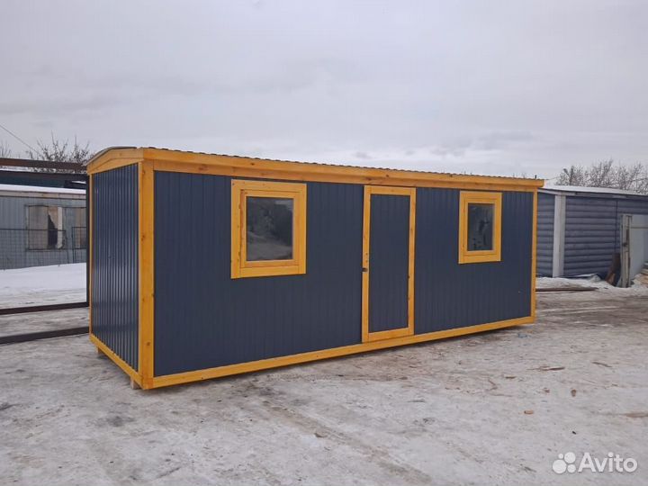 Бытовка утепленная, вагончик строительный