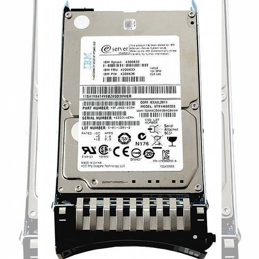[ST9146803SS] Жесткий Диск Ibm 146gb Sas 2.5 6g St9146803ss