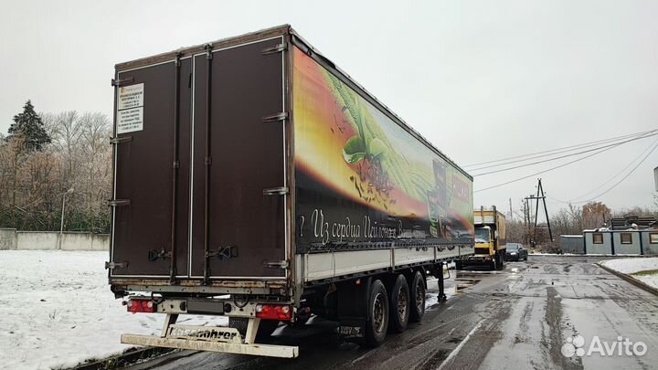 Полуприцеп шторно-бортовой Kassbohrer XS, 2012