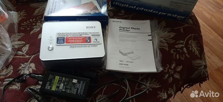 Фотопринтер sony dpp FP30