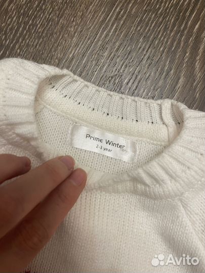 Свитер для девочки 86