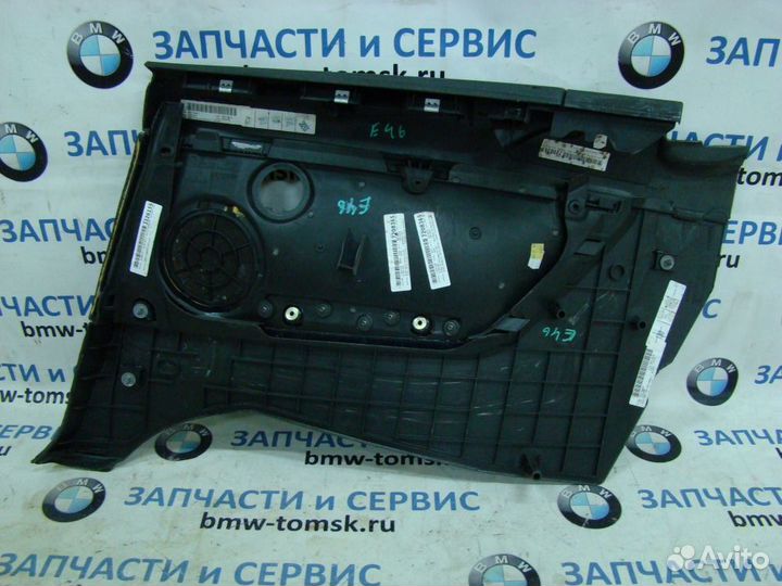 Обшивка салона LH боковая заднего ряда (дефект) BM