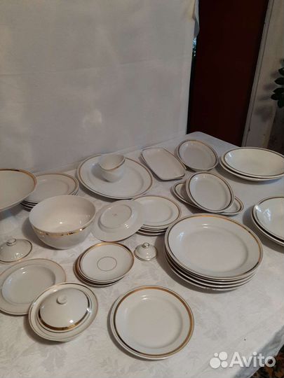 Столовый сервиз фарфор СССР