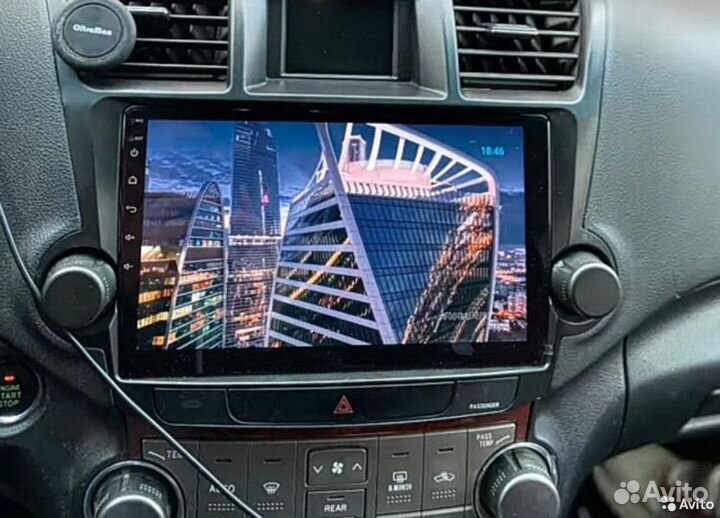 Магнитола Toyota Highlander Premium