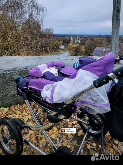Детская коляска 2в1 Adamex