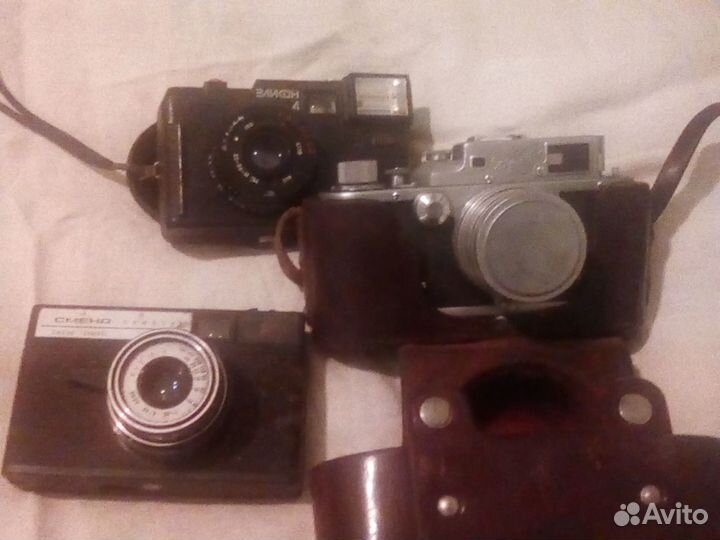 Фотоаппараты Смена,Эликон,фэд,зенит Е