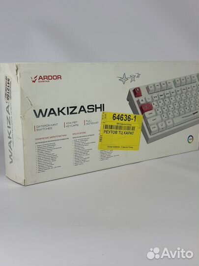 Клавиатура Ardor Wakizashi как новая