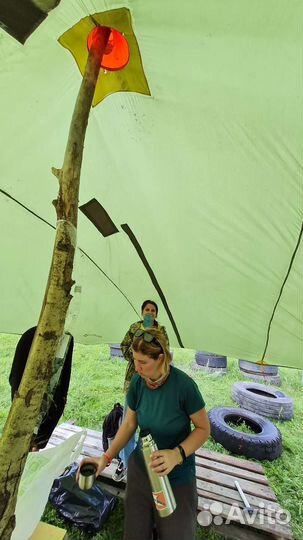 Тент туристический 4х6 RedFox