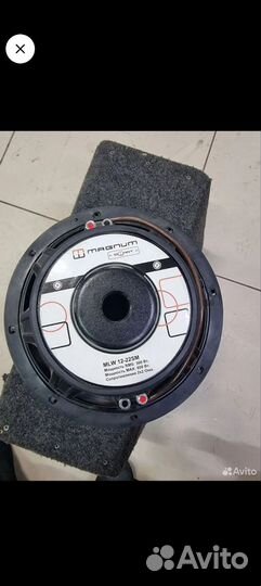 Сабвуфер magnum и усилитель swat