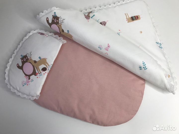Комплект в кукольную кроватку/коляску