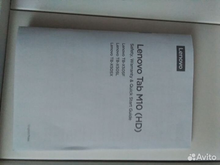 Планшет lenovo tab m10