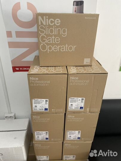 Автоматика для откатных ворот Road RD-400 Nice