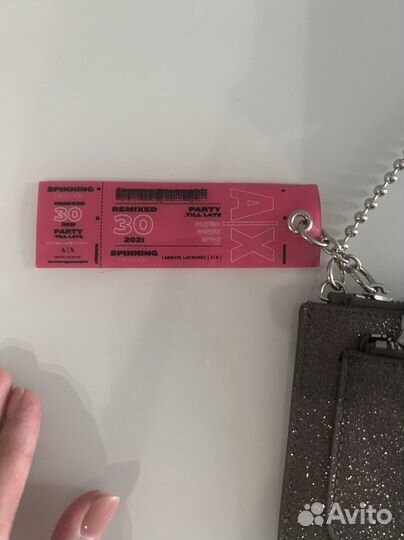Клатч armani exchange