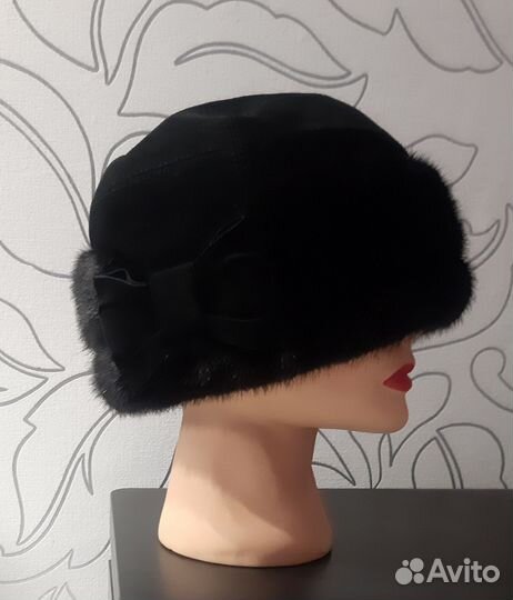 Шапка норковая женская новая